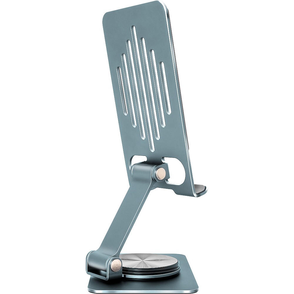 YENKEE YSN 01 TASK STAND Universal Βάση Tablet με Δυνατότητα Περιστροφής 360°, Ασημί