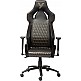 YENKEE YGC 110GD ONYX Ergonomic Gaming Chair, Μαύρη με Χρυσές Λεπτομέριες και Ρυθμιζόμενα Μπράτσα