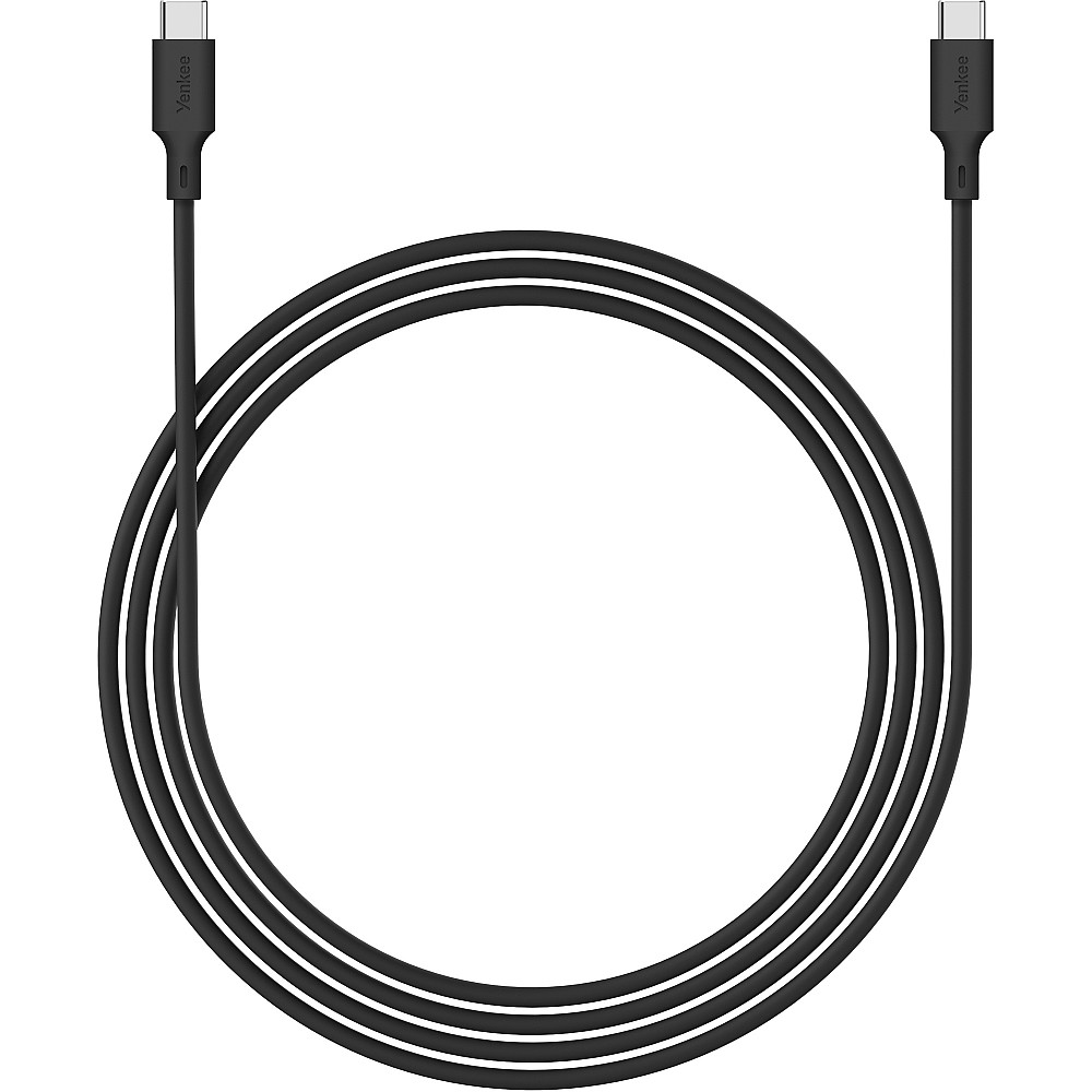 YENKEE YCU SE C125 BK Universal καλώδιο Φόρτισης USB-C σε USB-C, 1,5m, Μαύρο