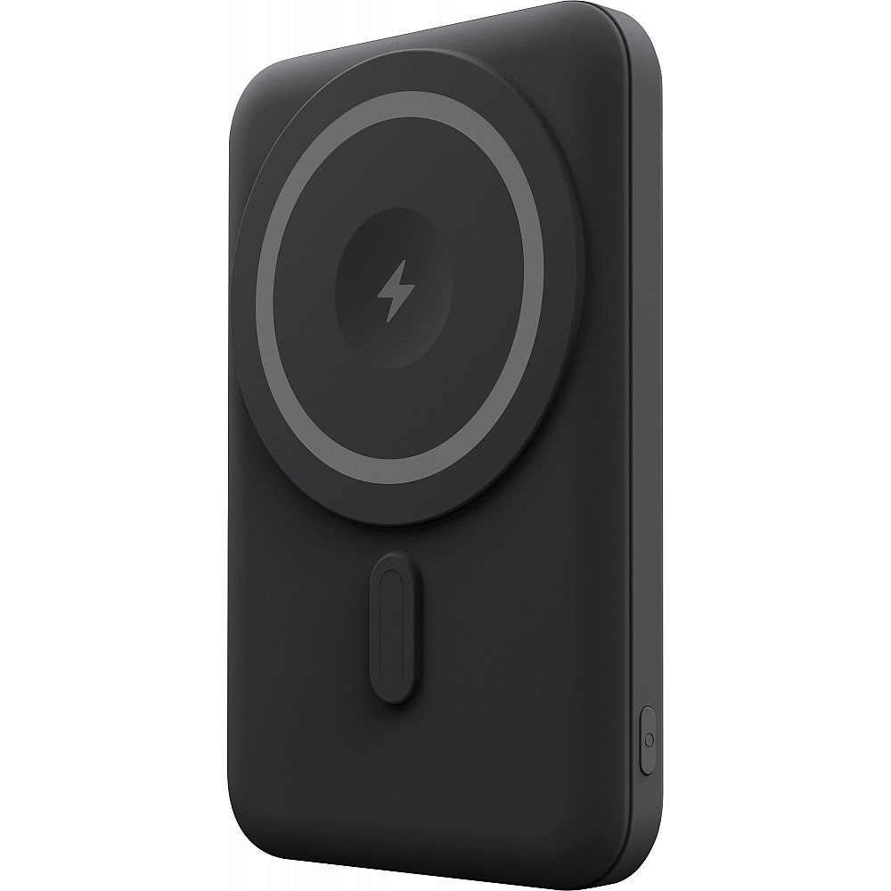 YENKEE YPB 501 BK Power Bank με Ενσύρματη(20W) και Ασύρματη(εως 15W) φόρτιση 5.000mAh, Μαύρο
