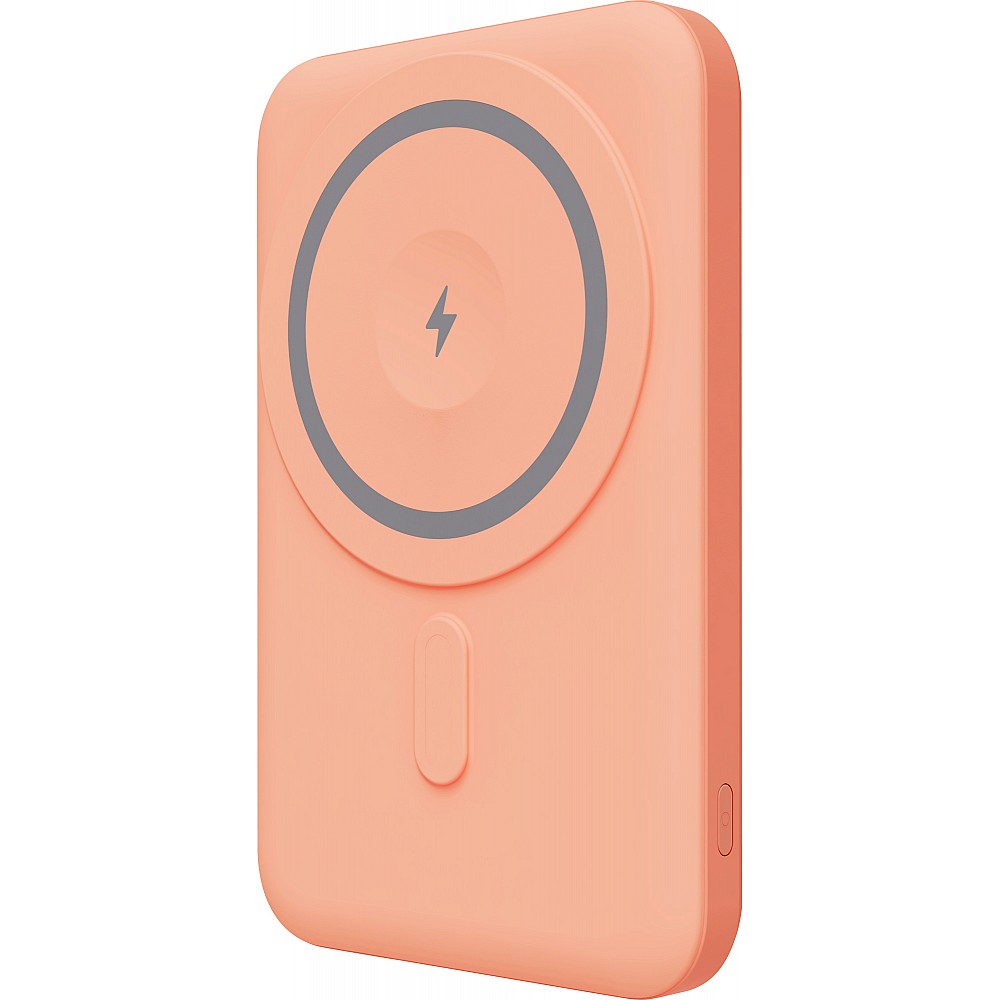 YENKEE YPB 501 OE Power Bank με Ενσύρματη(20W) και Ασύρματη(εως 15W) φόρτιση 5.000mAh, Μπεζ