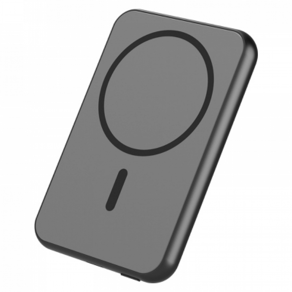 YENKEE YPB 502 GY Power Bank με Ενσύρματη(20W) και Ασύρματη(εως 15W) φόρτιση 5.000mAh, Γκρι