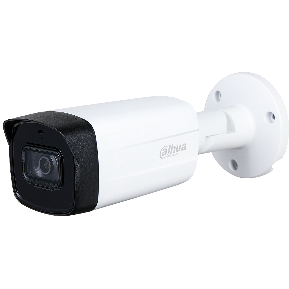 DAHUA - HAC-HFW1500TH-I8-S2 Υβριδική Κάμερα Bullet 5MP, με φακό 3.6mm και IR 80m