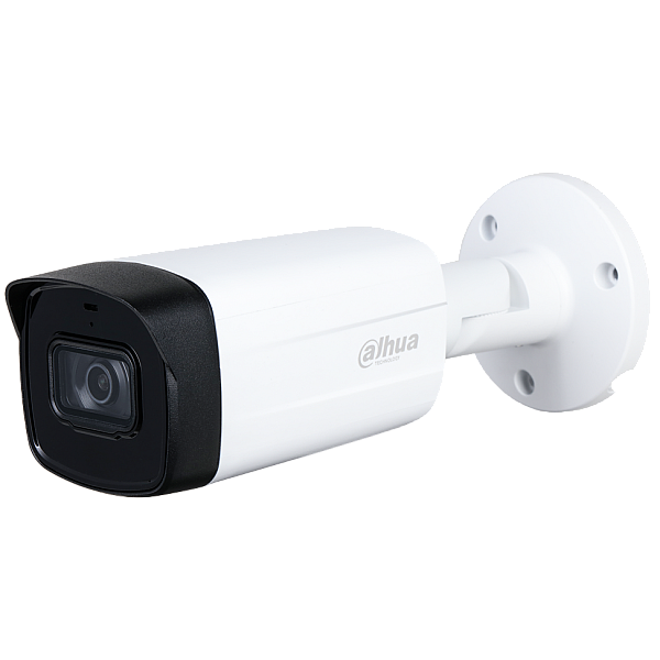 DAHUA - HAC-HFW1231TM-I8-A Υβριδική Κάμερα Starlight Bullet 2MP, με φακό 3.6mm, IR80m και Ενσωματωμένο Μικρόφωνο