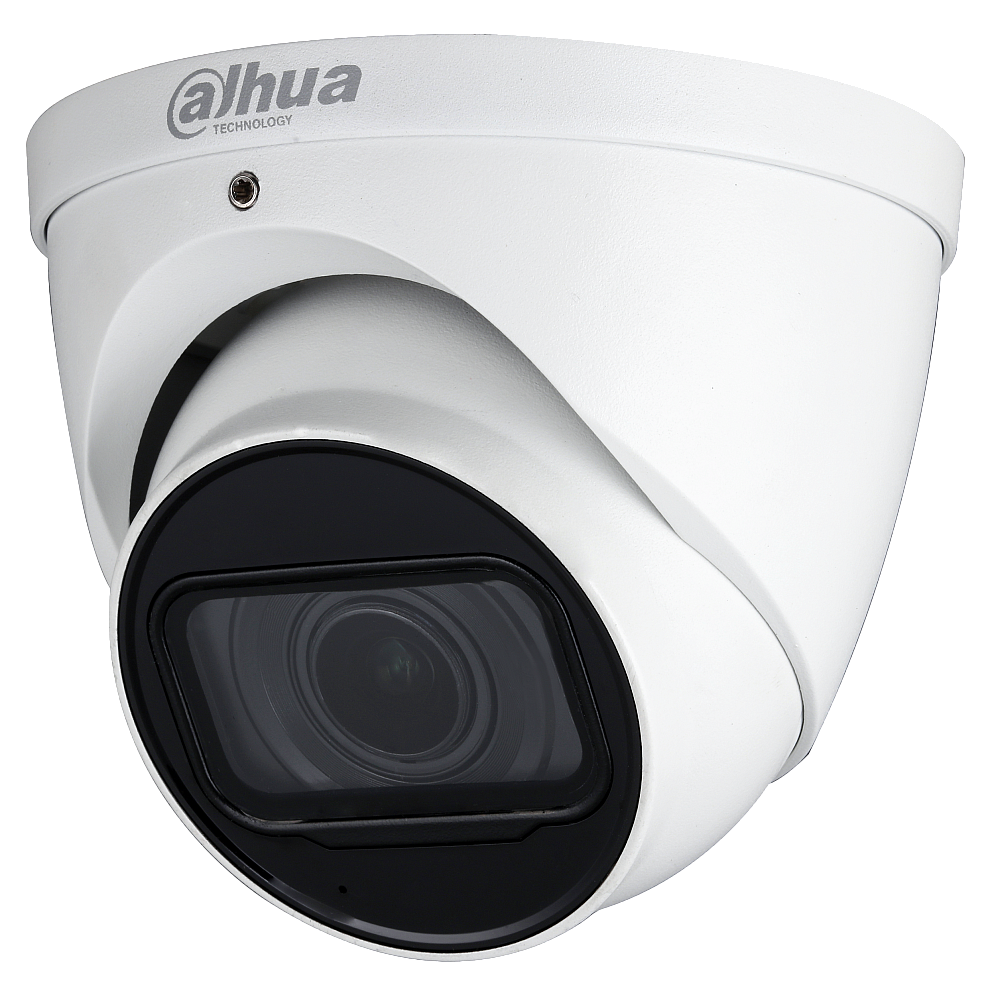 DAHUA - HAC-HDW1200T-Z-A-S5 Υβριδική Κάμερα Dome 2MP, με φακό Motorized και IR60m. Με ενσωματωμένο μικρόφωνο.