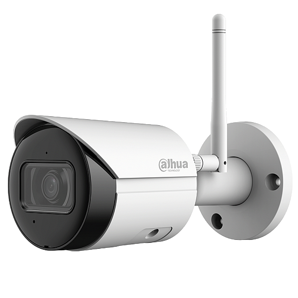 DAHUA - IPC-HFW1230DS-SAW IP WIFI Bullet κάμερα 2ΜP, με φακό 2.8mm, IR30m και ενσωματωμένο μικρόφωνο