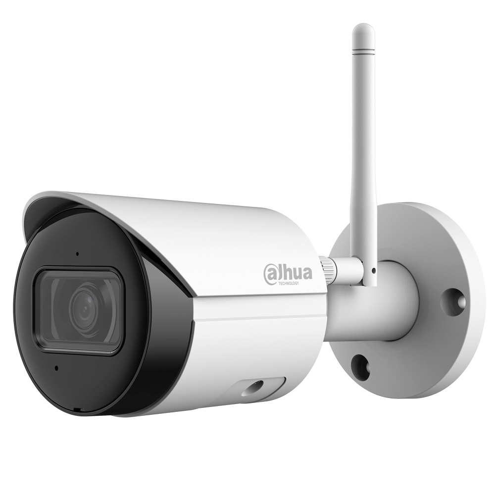 DAHUA - IPC-HFW1430DS-SAW IP WIFI Bullet κάμερα 4ΜP, με φακό 2.8mm και IR30m. Eνσωματωμένο μικρόφωνο.