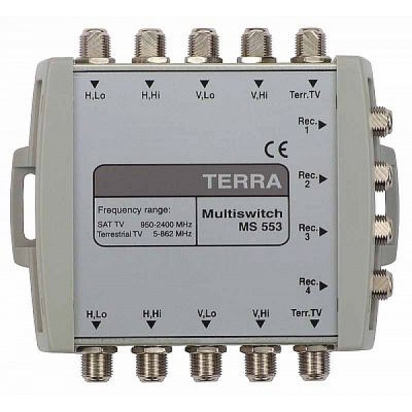 TERRA MS553 Επεκτεινόμενος Ενδιάμεσος Πολυδιακόπτης 5x4