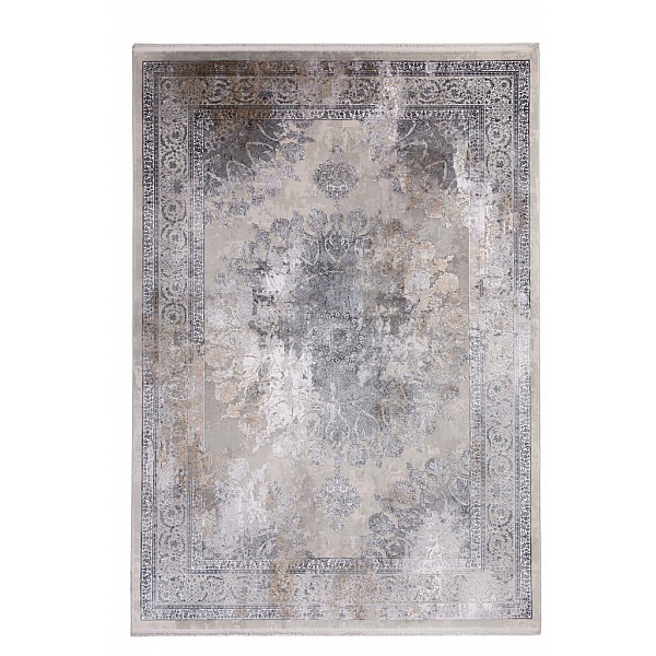 Χαλί Bamboo Silk 8098A L.GREY ANTHRACITE Royal Carpet - 80 x 150 cm