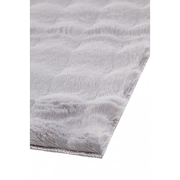 Γούνινο Χαλί Bunny BUBBLE GREY Royal Carpet - 67 x 200 cm