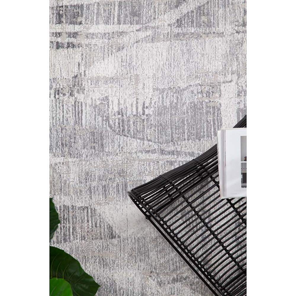 Χαλί Infinity 2714A WHITE GREY Royal Carpet - 70 x 140 cm