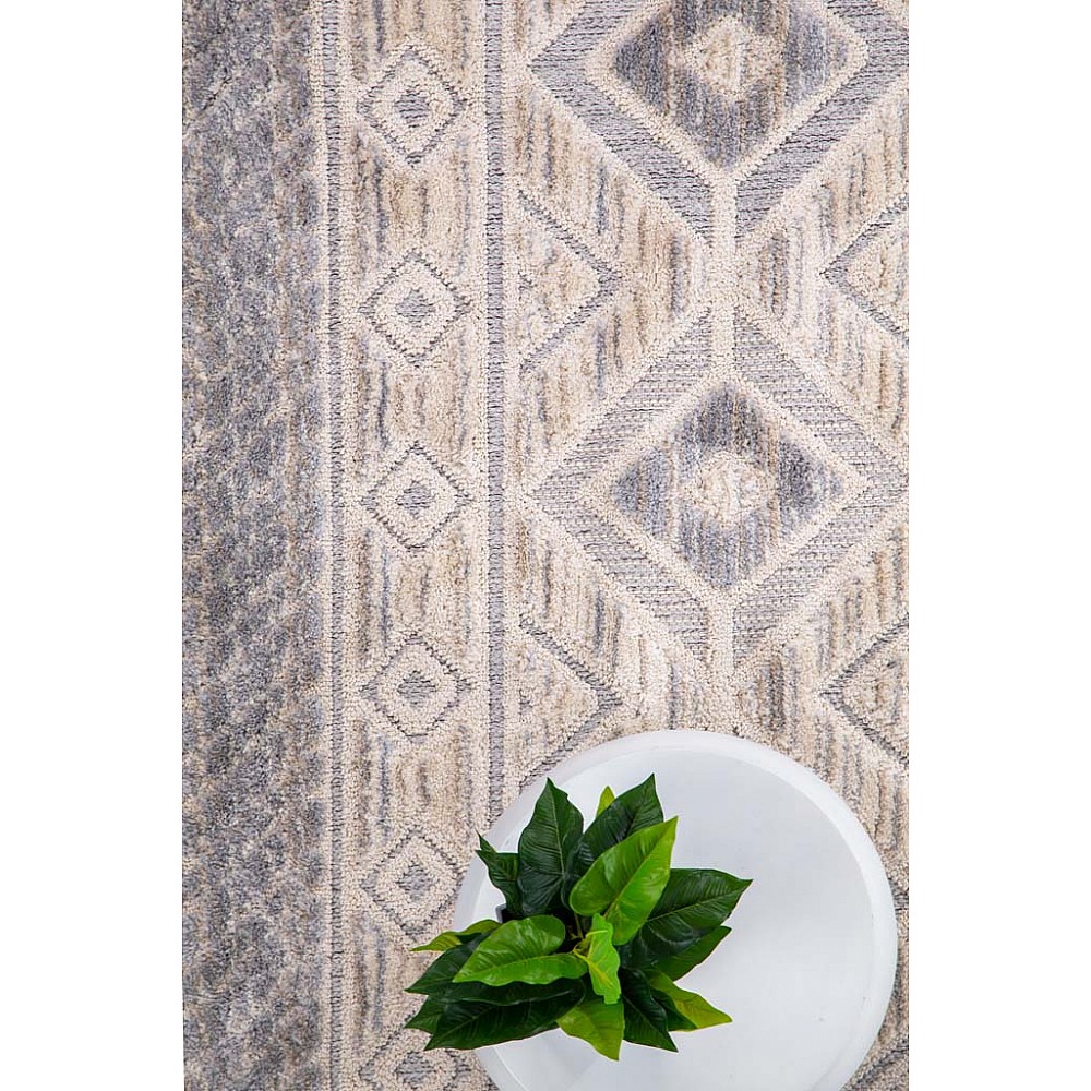 Χαλί La Casa 712B WHITE L.GRAY Royal Carpet - 67 x 200 cm