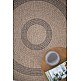 Ψάθα Avanos 8866 BLACK Royal Carpet - 160 x 160 cm