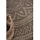 Ψάθα Avanos 8871 BLACK Royal Carpet - 160 x 160 cm