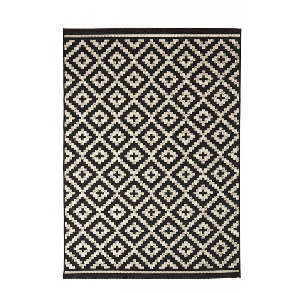 Ψάθα Flox BLACK 721K Royal Carpet - 67 x 140 cm