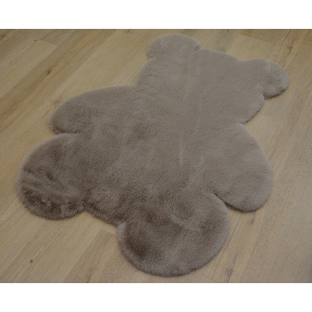 ΧΑΛΙ PUFFY FC5 TAUPE BEAR ANTISLIP - 090X110  NewPlan