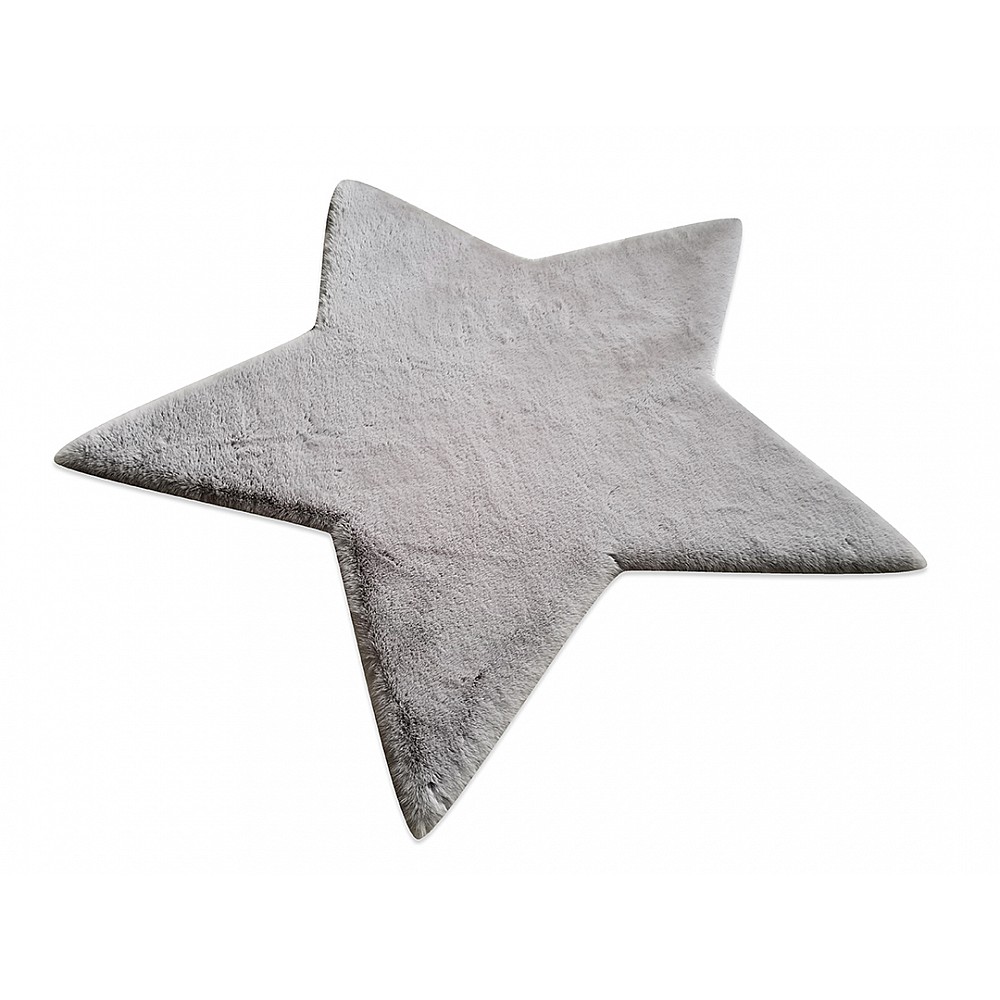 ΧΑΛΙ PUFFY FC6 LIGHT GREY STAR ANTISLIP - 120X120  NewPlan