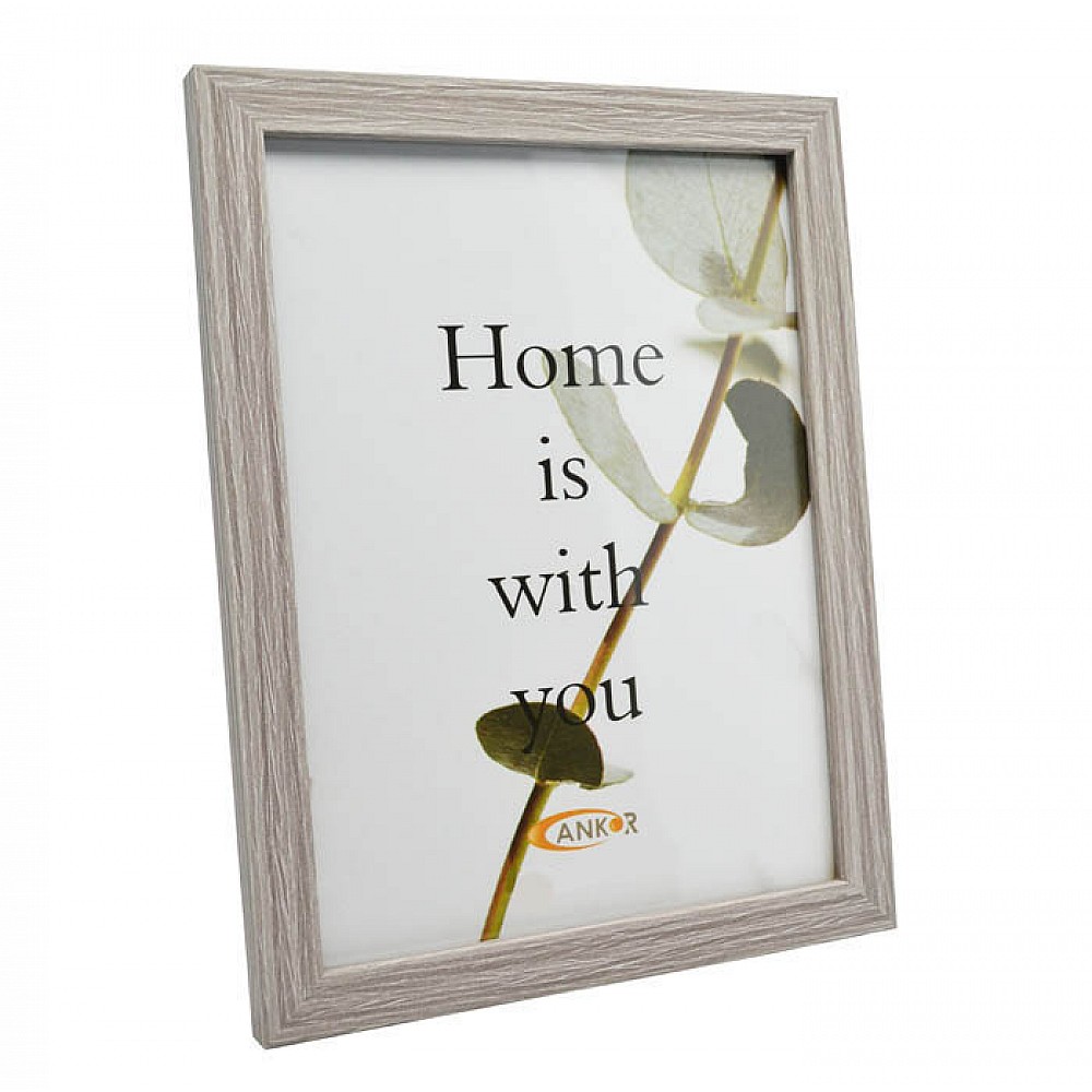 ΚΟΡΝΙΖΑ ΞΥΛΙΝΗ 24x30εκ.ΓΚΡΙ ANKOR - Ankor 51032-10