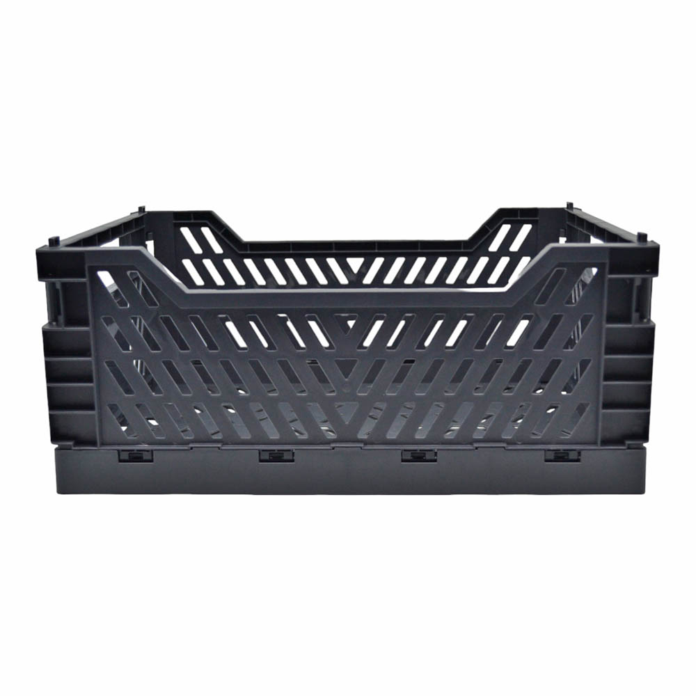 ΚΑΛΑΘΙ ΠΛΑΣΤΙΚΟ ΑΝΑΔΙΠΛΟΥΜΕΝΟ 12lt ΜΑΥΡΟ 34x24,8x14,7εκ. ANKOR - Ankor 825059
