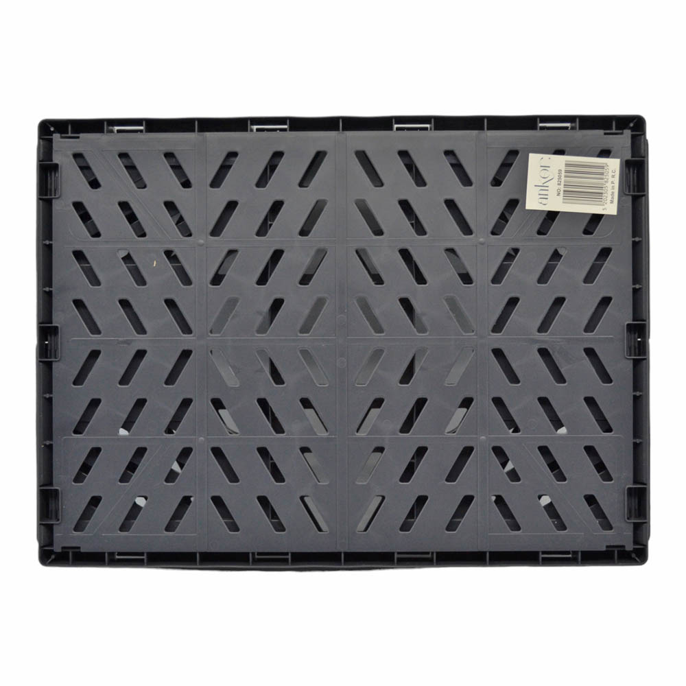 ΚΑΛΑΘΙ ΠΛΑΣΤΙΚΟ ΑΝΑΔΙΠΛΟΥΜΕΝΟ 12lt ΜΑΥΡΟ 34x24,8x14,7εκ. ANKOR - Ankor 825059