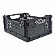 ΚΑΛΑΘΙ ΠΛΑΣΤΙΚΟ ΑΝΑΔΙΠΛΟΥΜΕΝΟ 12lt ΜΑΥΡΟ 34x24,8x14,7εκ. ANKOR - Ankor 825059