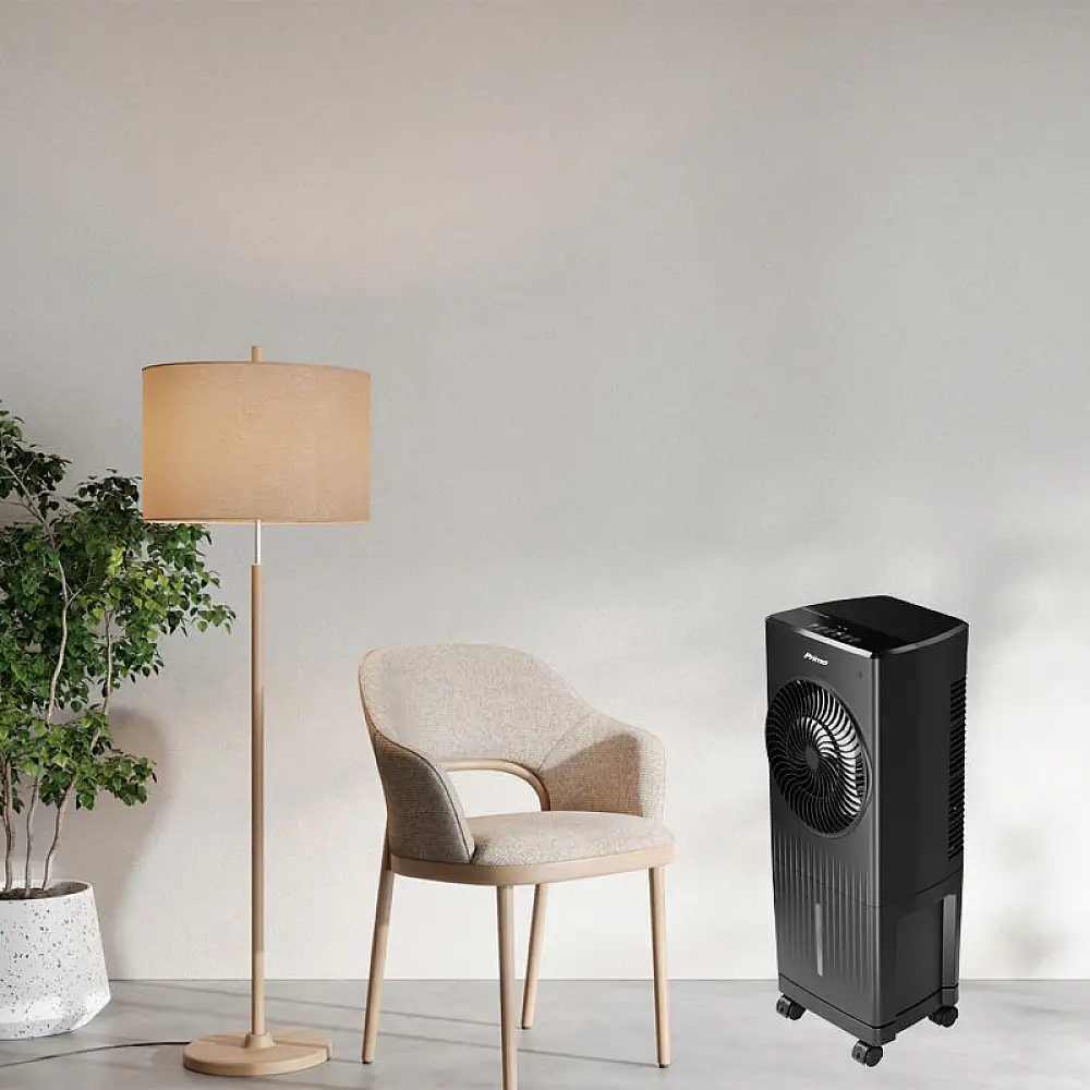 Air Cooler PRAC-80686 Primo Με Τηλεχειριστήριο 5.5L 60W Μαύρο