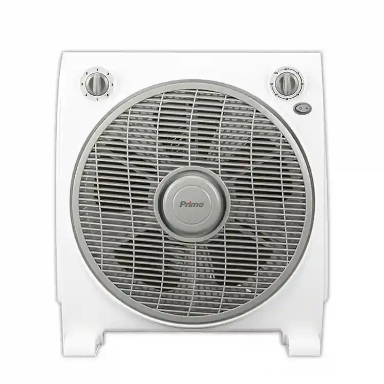 Ανεμιστήρας Box Fan PRBF-80452 Primo 12'' 30εκ. Λευκός-Γκρι