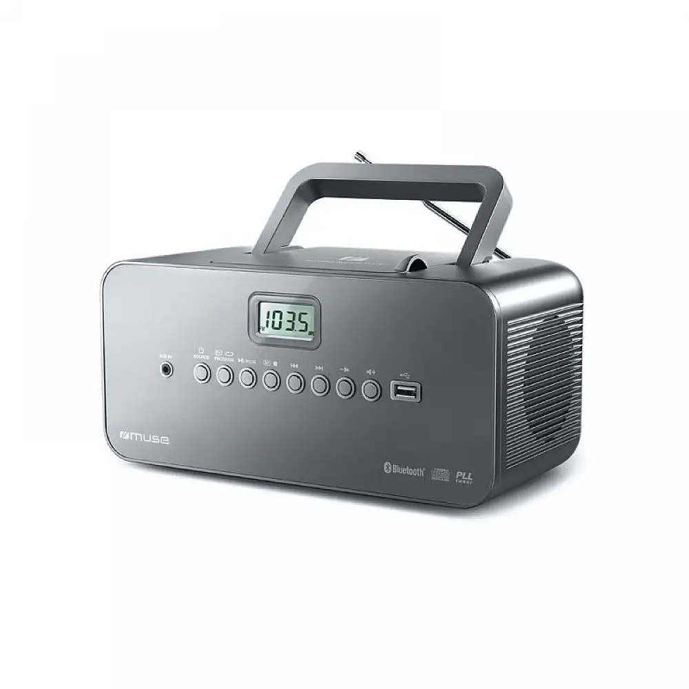 Ραδιόφωνο Cd-Player M-30BT MUSE Μπαταρίας-Ρεύματος Ψηφιακό Με USB
