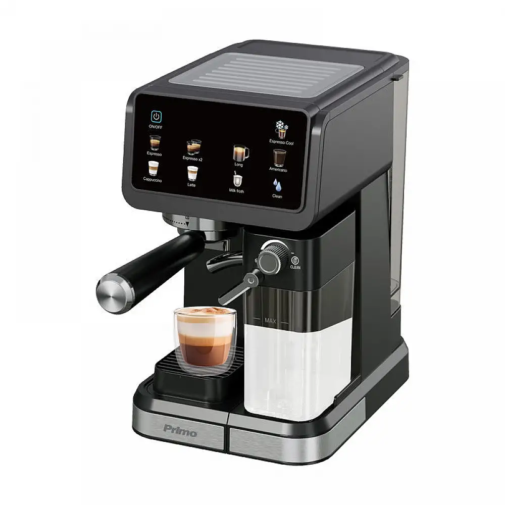 Μηχανή Espresso+Milk frother PREM-40570 Primo Hot & Cold 3σε1 20Bar Touch screen Μαύρη-Inox