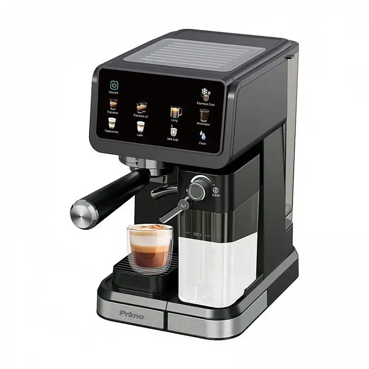 Μηχανή Espresso+Milk frother PREM-40570 Primo Hot & Cold 3σε1 20Bar Touch screen Μαύρη-Inox