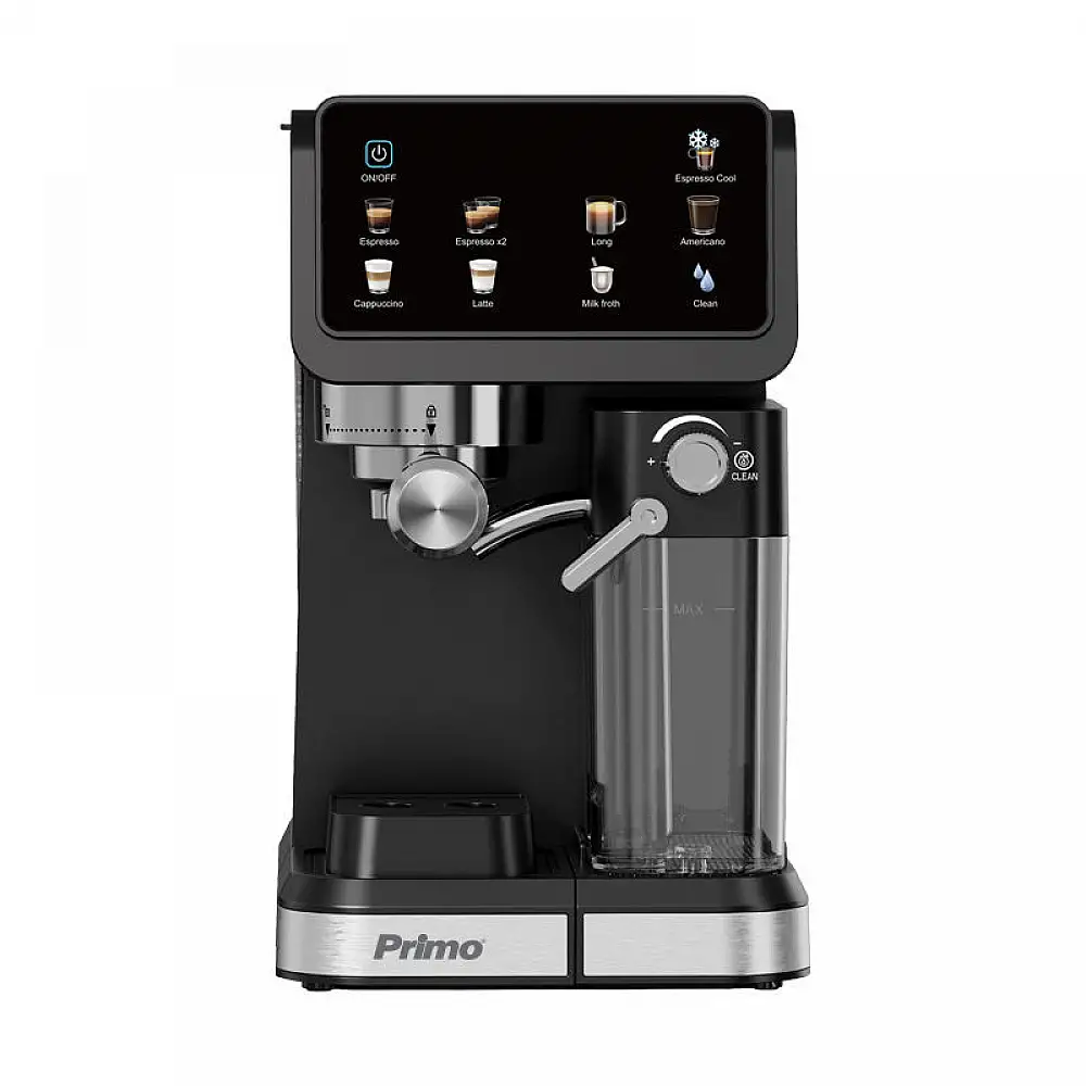 Μηχανή Espresso+Milk frother PREM-40570 Primo Hot & Cold 3σε1 20Bar Touch screen Μαύρη-Inox