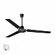 Ανεμιστήρας Οροφής FLC-1400 Primo 56'' 140εκ. Βιομηχ/κός 3 Φτερά Μαύρος