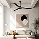Ανεμιστήρας Οροφής FLC-1400 Primo 56'' 140εκ. Βιομηχ/κός 3 Φτερά Μαύρος
