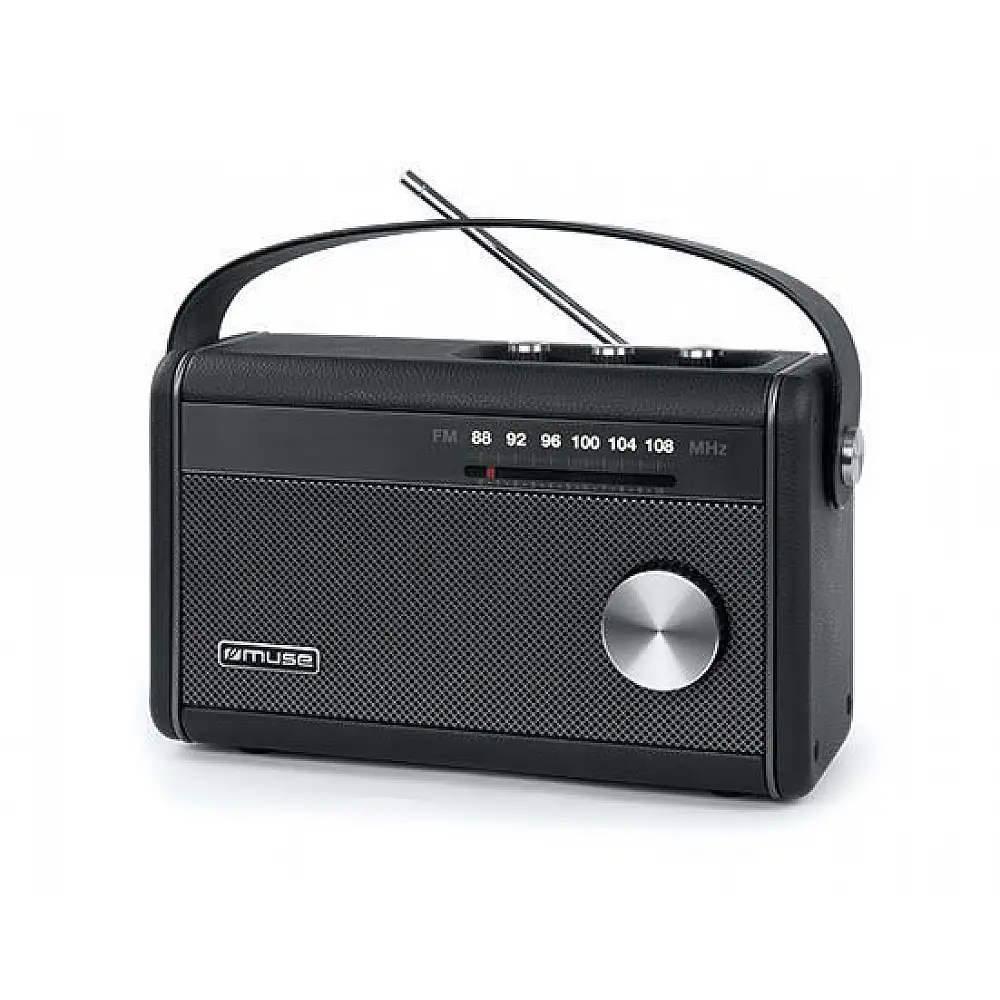 Ραδιόφωνο M-098BT MUSE Μπαταρίας-Ρεύματος με Bluetooth Μαύρο