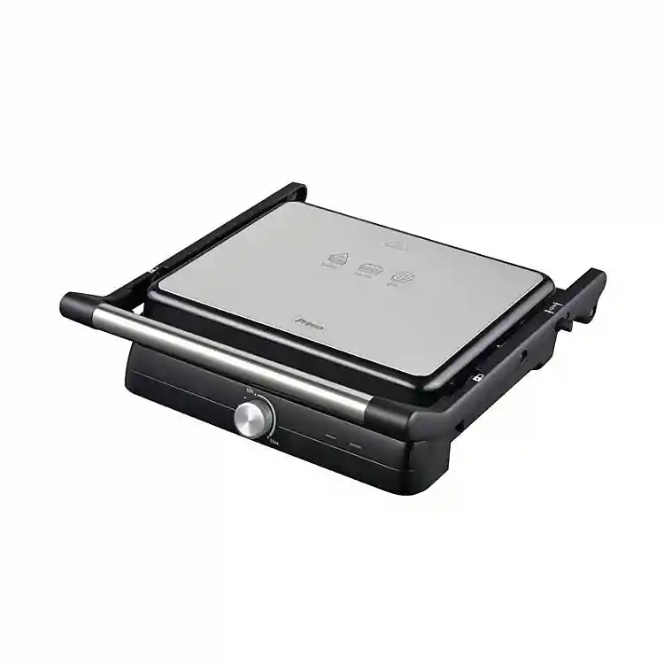 Ψηστιέρα Panini PRPG-40494 Primo Κεραμικές πλάκες "Marble" 2000W Μαύρη-Inox