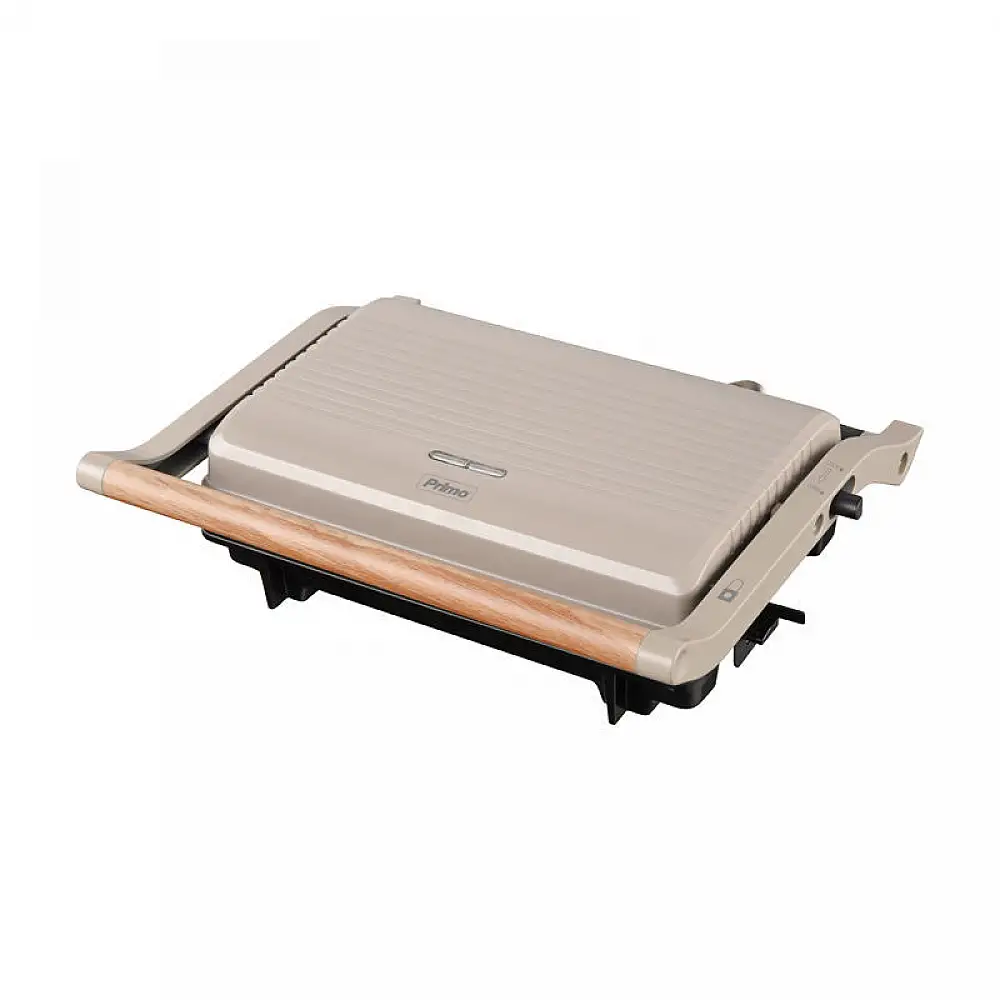 Τοστιέρα Panini PRPT-40493 Primo Αντικολλητικές πλάκες 1000W Wooden-Γκρι
