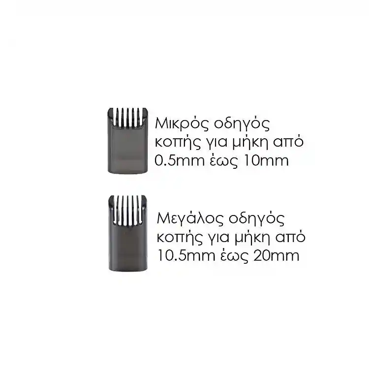 Κουρευτική μηχανή PRΗΤ-40569 PRIMO Επαναφ 100Μ IPX7 Digital 3σε1 Μαύρη