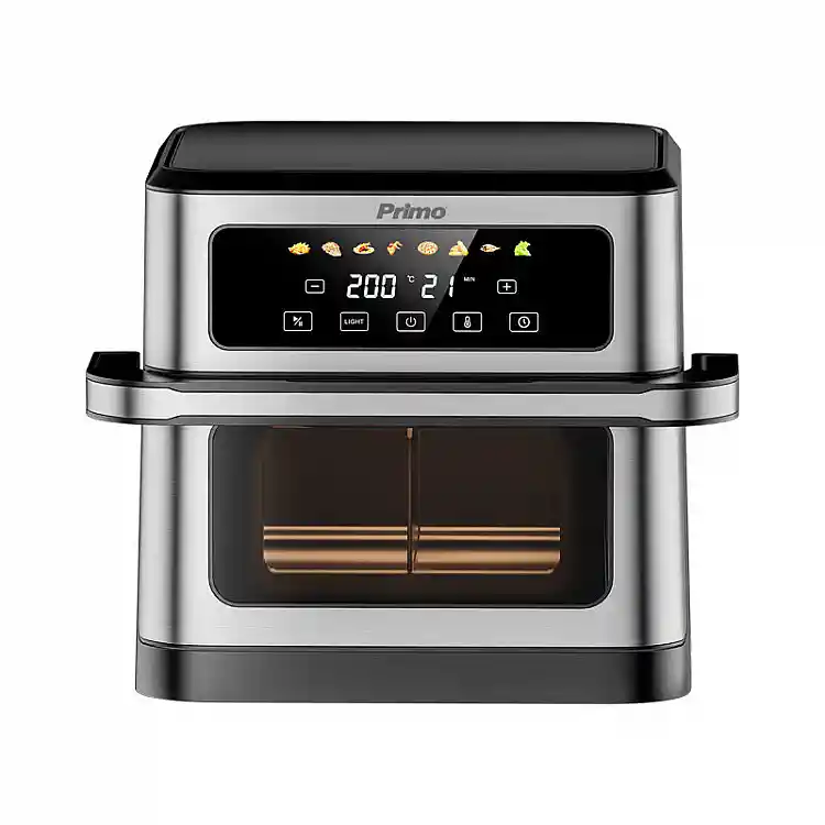 Φριτέζα Αέρος PRAF-40565 Primo Digital 10L 1800W Inox/Μαύρη