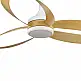 Ανεμιστήρας Οροφής PRCF-80653 PRIMO 52'' 132εκ. DC Με Τηλεχειριστήριο 1 Φως LED 3Φτερά Λευκός με ξύλινα φτερά
