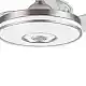 Ανεμιστήρας Οροφής PRCF-80682 Primo DC 42'' 106εκ. Με Τηλεχειριστήριο 1Φως LED 3Φτερά Ασημί