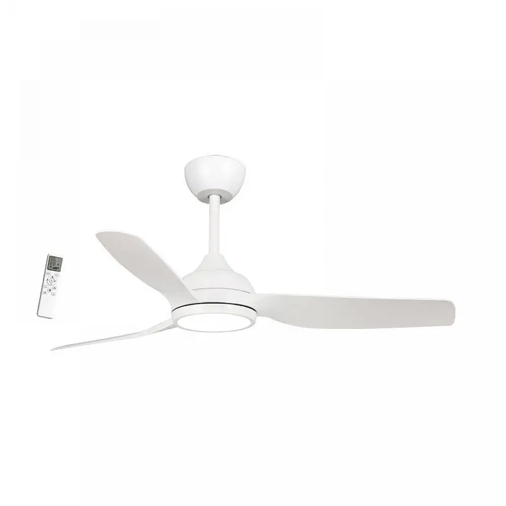 Ανεμιστήρας Οροφής PRCF-80727 PRIMO 52'' 132εκ. Με Τηλεχειριστήριο 1 Φως LED 3Φτερά IP66 με WiFi Λευκός