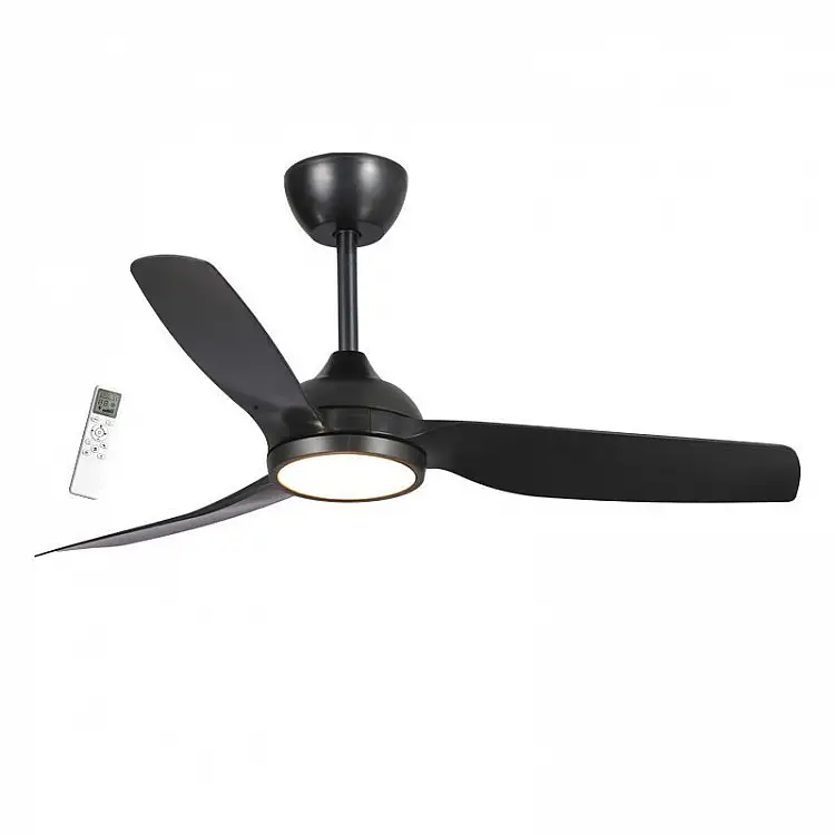 Ανεμιστήρας Οροφής PRCF-80728 PRIMO 52'' 132εκ. Με Τηλεχειριστήριο 1 Φως LED 3Φτερά IP66 με WiFi Μαύρος