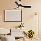 Ανεμιστήρας Οροφής PRCF-80728 PRIMO 52'' 132εκ. Με Τηλεχειριστήριο 1 Φως LED 3Φτερά IP66 με WiFi Μαύρος