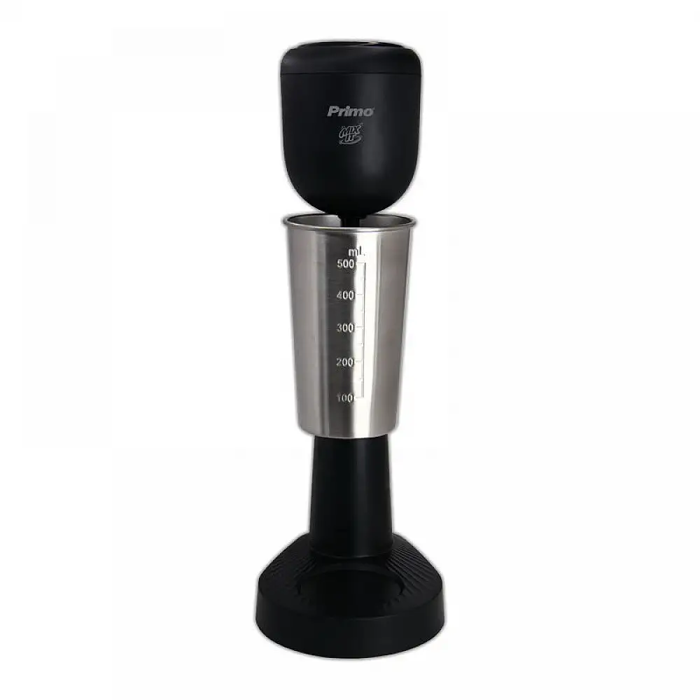Φραπιέρα PRCM-40552 Primo 120W Ανοξείδωτο ποτήρι Μαύρη