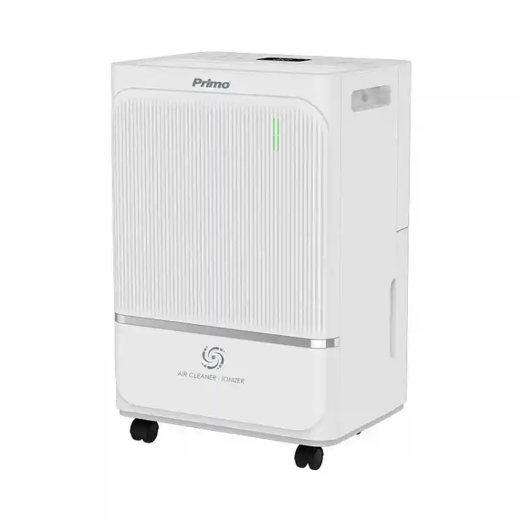 Αφυγραντήρας PRDH-45023i Primo 10L Ηλ/νικός R290 Με Χρωματική Ένδειξη Υγρασίας + Ιονιστή + Φίλτρο Ενεργού Άνθρακα Λευκός