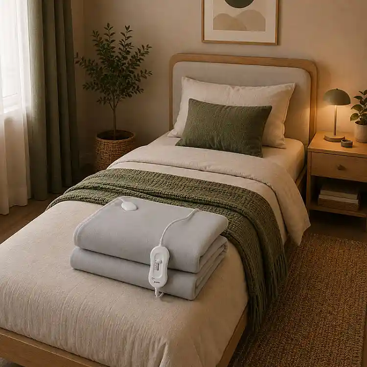 Ηλεκτρικό Επίστρωμα PREB-81132 Primo Μονό 150x80cm Polyester & Polar Fleece