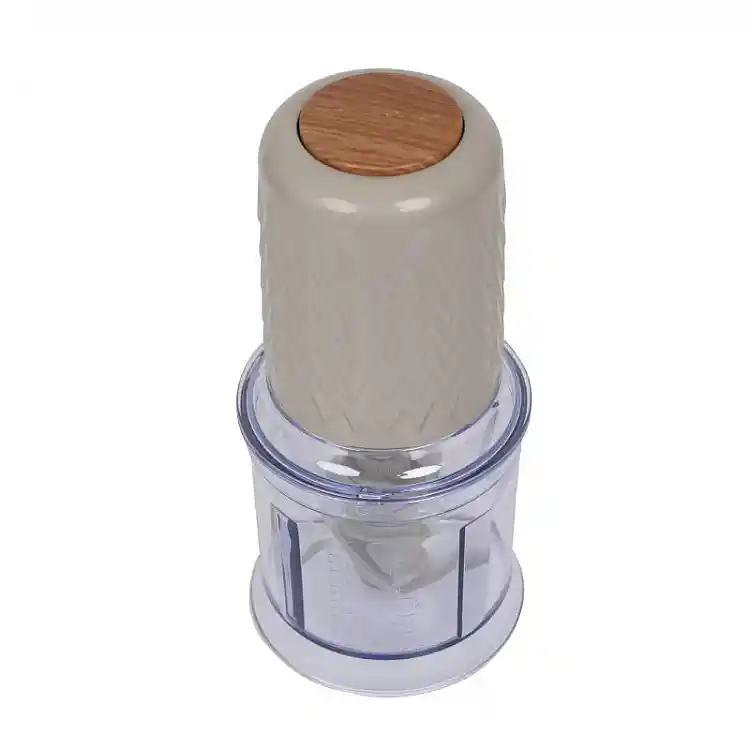 Πολυκόπτης PRFC-40448 Primo 3πλό Mαχαίρι 500W 700ml Γκρι-Wooden
