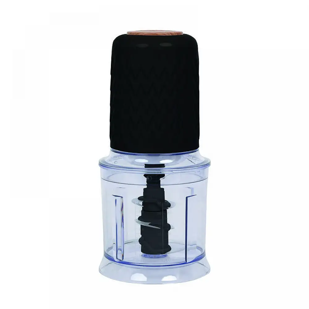 Πολυκόπτης PRFC-40478 Primo 3πλό Mαχαίρι 500W 700ml Μαύρο-Wooden