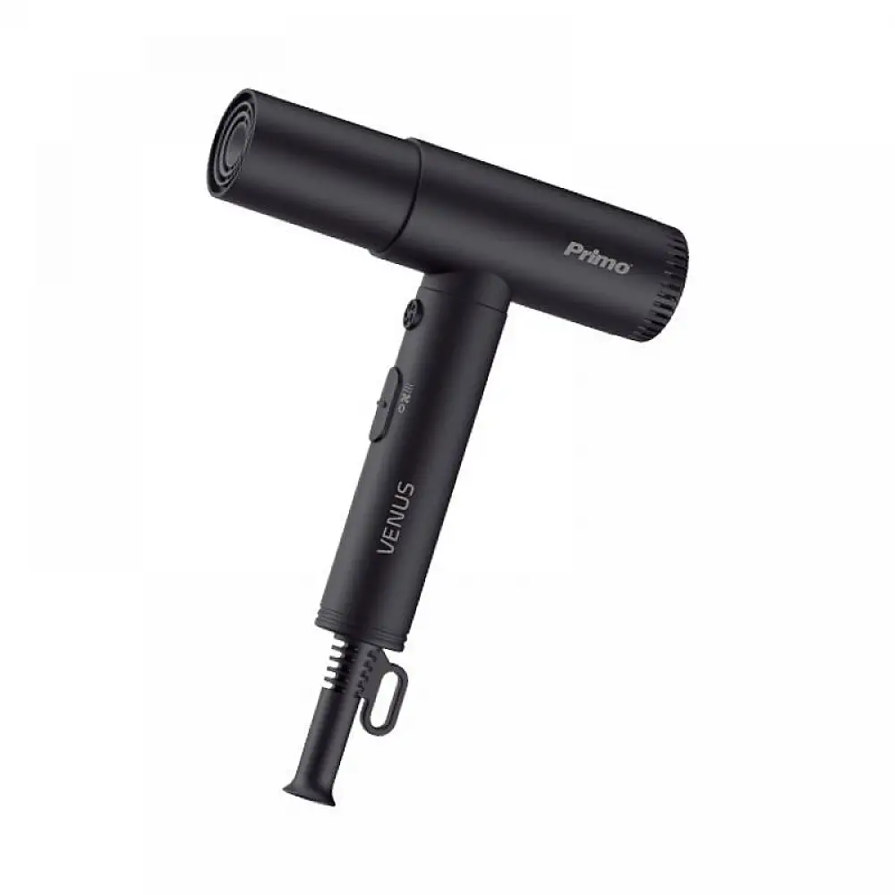 Σεσουάρ PRHD-40504 Primo 2000W BLDC Με λειτουργία ιονισμού Μαύρο