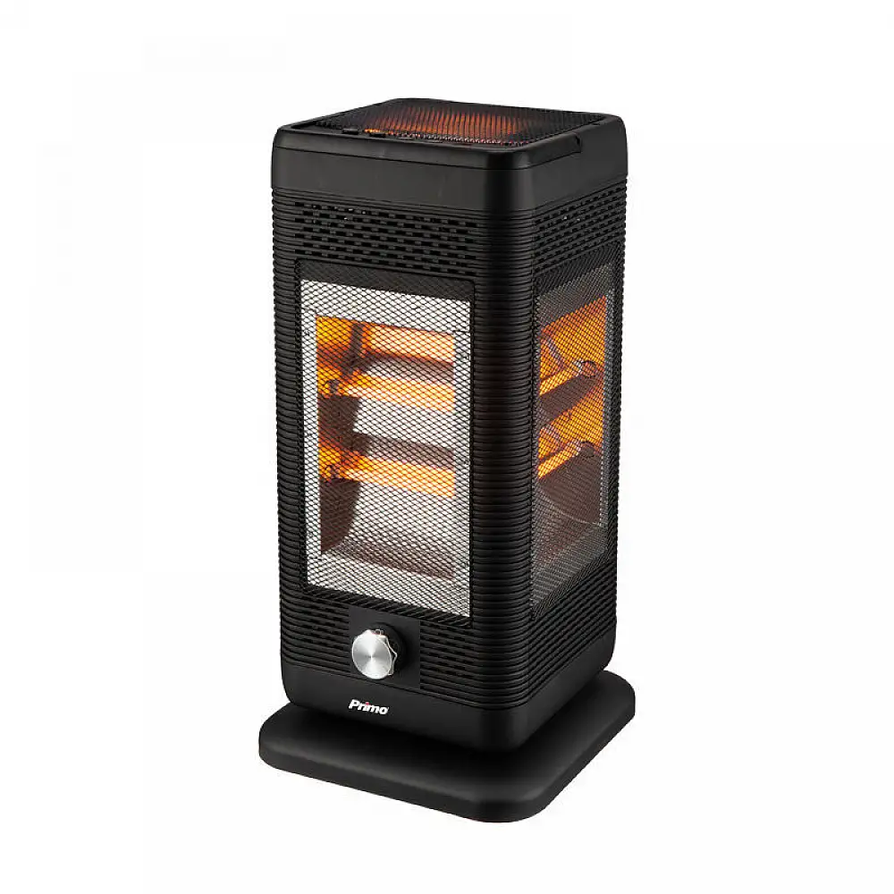 Θερμάστρα Χαλαζία PRQH-81118 Primo 2000W Μαύρη